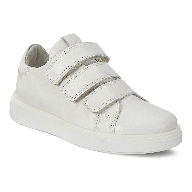 Kids Ecco Street Tray K - Sneakers White - India CJLKVW196